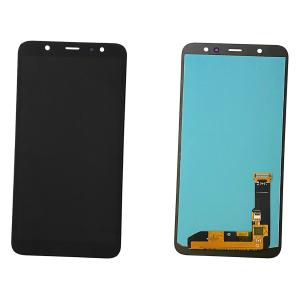 DISPLAY LCD PER SAMSUNG A605F A6 PLUS NERO (AMOLED) (S/S)