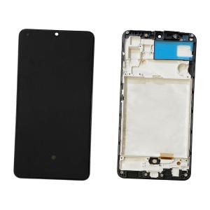 DISPLAY LCD PER SAMSUNG A325F A32 4G NERO CON FRAME (AMOLED) (O/S)