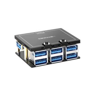 MODULO AGGIUNTIVO AIXUN AX-P2408S / P3206 HUB 6 IN 1 ONE KEY BOOT UP DOCKING STATION