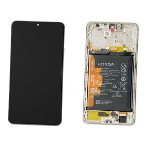 DISPLAY LCD PER HUAWEI HONOR MAGIC 4 LITE SILVER CON FRAME 0235ACGB