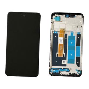DISPLAY LCD PER REALME C55 RMX3710 NERO CON FRAME (INCELL)