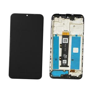 DISPLAY LCD PER MOTOROLA XT2127-2 MOTO G10 NERO CON FRAME