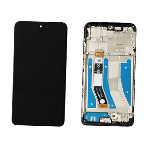 DISPLAY LCD PER MOTOROLA XT2237 MOTO G73 5G NERO CON FRAME