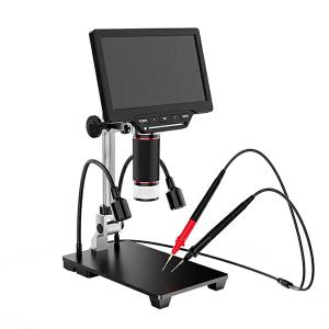 MICROSCOPIO DIGITALE AIXUN DM21 CON SCHERMO HD DA 7 POLLICI + MULTIMETRO