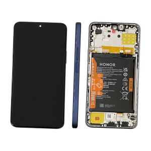 DISPLAY LCD PER HUAWEI HONOR X8 BLU CON FRAME + BATTERIA 0235ACDR