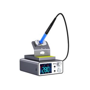 STAZIONE SALDANTE AIXUN T3BS-210 PER SALDATURA A STAGNO INTELLIGENTE + SUPPORTO IN ACCIAIO