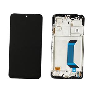 DISPLAY LCD PER XIAOMI POCO X5 5G / REDMI NOTE 12 5G NERO CON FRAME 560001M17P00 - SERVICE PACK