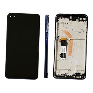 DISPLAY LCD PER MOTOROLA XT2075 MOTO G 5G PLUS BLU CON FRAME