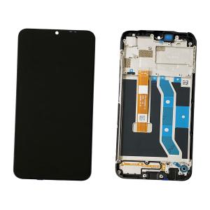 DISPLAY LCD PER REALME NARZO 30A RMX3171 NERO CON FRAME
