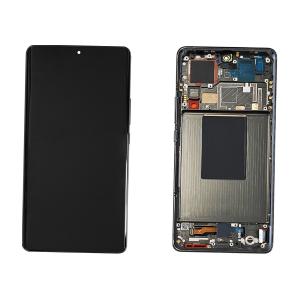 DISPLAY LCD PER XIAOMI 12 PRO 2022 NERO / DARK TARNISH CON FRAME 56000300L200 56000800L200 - SERVICE PACK