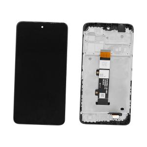DISPLAY LCD PER MOTOROLA XT2229-5 MOTO E22S NERO CON FRAME