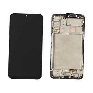 DISPLAY LCD PER SAMSUNG A245F A24 4G NERO CON FRAME GH82-31240A GH82-31241A - SERVICE PACK