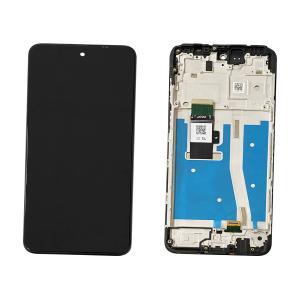 DISPLAY LCD PER MOTOROLA XT2335 MOTO G53 NERO CON FRAME
