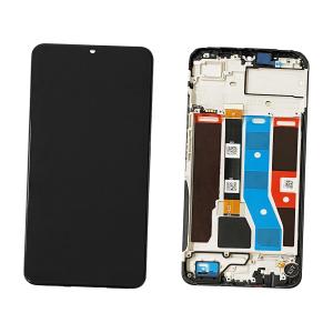 DISPLAY LCD PER REALME C51 RMX3830 NERO CON FRAME 621029000053 - SERVICE PACK