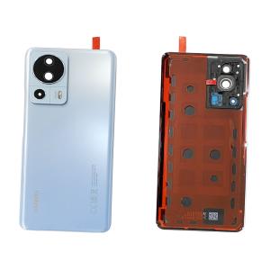 BACK COVER PER XIAOMI 13 LITE BLU CON VETRO CAM 5600200L9S00