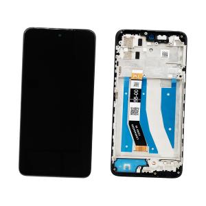 DISPLAY LCD PER MOTOROLA XT2235 MOTO G32 NERO CON FRAME