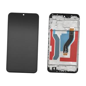 DISPLAY LCD PER SAMSUNG A107F A10S NERO CON FRAME