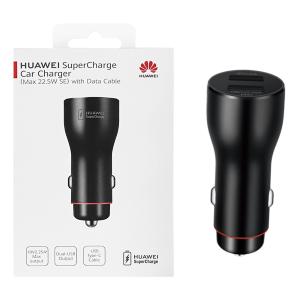 PRESA AUTO HUAWEI CP36 22.5W 2.25A 2*USB-A CON CAVO USB-C NERO 55034029