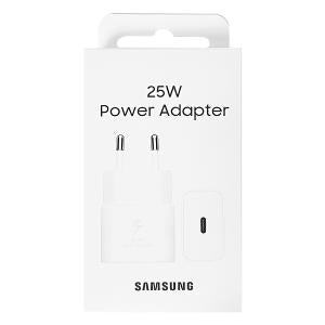 PRESA TYPE-C SAMSUNG EP-T2510 3A 25W BIANCO EP-T2510NWEGEU RETAIL BLISTER