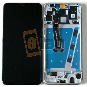 DISPLAY - LCD HUAWEI P30 LITE NEW EDITION VERS. 24 MPX SILVER CON FRAME