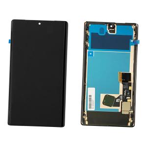 DISPLAY LCD PER GOOGLE PIXEL 6 PRO GLUOG G8VOU NERO + FINGERPRINT G949-00219-01
