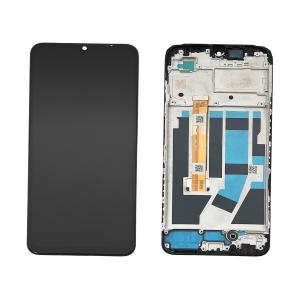 DISPLAY LCD PER OPPO A18 CPH2591 / A38 4G CPH2579 NERO CON FRAME
