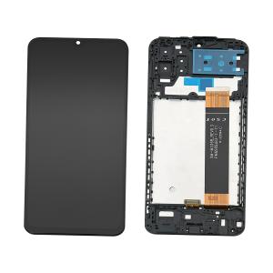 DISPLAY LCD PER SAMSUNG A137F A13 NERO CON FRAME (FLAT SM-M336B REV0.3 CSOT)