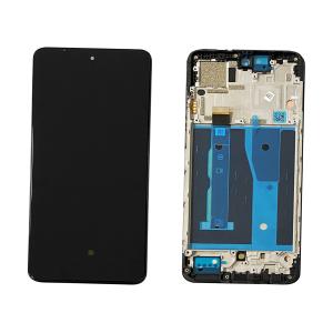 DISPLAY LCD PER MOTOROLA XT2347 MOTO G84 5G NERO CON FRAME 5D68C23231