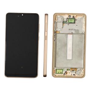 DISPLAY LCD PER SAMSUNG A336B A33 ROSA CON FRAME (AMOLED) (O/S)