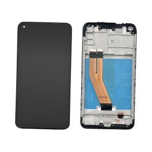 DISPLAY LCD PER SAMSUNG M115F M11 NERO CON FRAME