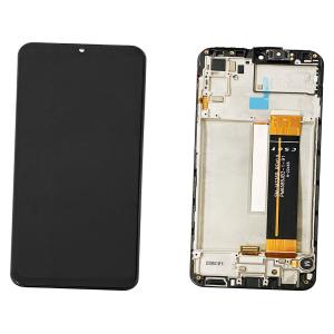 DISPLAY LCD PER SAMSUNG M336B M33 NERO CON FRAME GH82-28669A GH82-28492A (FLAT SM-M336B REV0.5 CSOT)