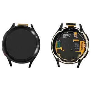 DISPLAY LCD PER SAMSUNG R925F WATCH5 PRO 45mm NERO CON FRAME GH82-30044B GH82-3045B GH97-27696B SERVICE PACK