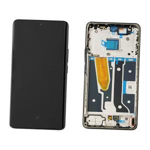 DISPLAY LCD PER REALME 11 PRO+ PLUS RMX3740 RMX3741 NERO CON FRAME 621029000026 SERVICE PACK