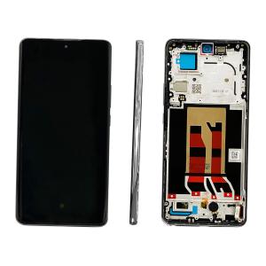 DISPLAY LCD PER OPPO RENO10 PRO 5G CPH2525 CPH2541 GRIGIO CON FRAME 621029000057 SERVICE PACK