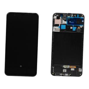 DISPLAY LCD PER SAMSUNG A507F NERO CON FRAME GH82-21261A