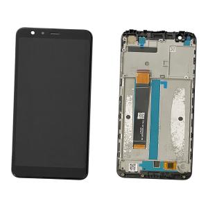 DISPLAY LCD PER ASUS ZB570TL ZENFONE MAX PLUS M1 NERO CON FRAME