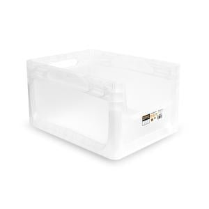 CONTENITORE INDUSTRIALE ARTPLAST 40X30 H22 TRASPARENTE - EN403022BT