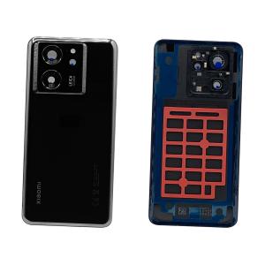 BACK COVER PER XIAOMI 13T NERO CON VETRO CAM 560010M12A00 - SERVICE PACK