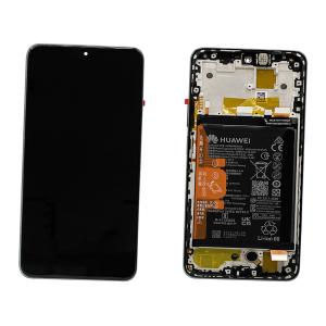 DISPLAY LCD PER HUAWEI NOVA Y90 VERDE / EMERALD GREEN CON FRAME 02355ARG - SERVICE PACK