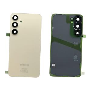 BACK COVER PER SAMSUNG S926B S24+ PLUS GIALLO / AMBER YELLOW GH82-33275D - SERVICE PACK