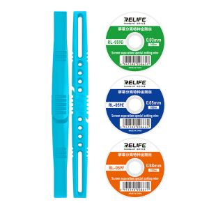 FILO DA TAGLIO DIAMANTATO PER RIGENERAZIONE DISPLAY (5in1) RELIFE RL-059 PLUS CON IMPUGNATURE