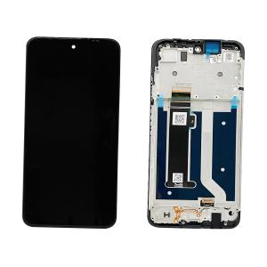 DISPLAY LCD PER MOTOROLA XT2363-2 MOTO G34 5G NERO CON FRAME 5D68C23723