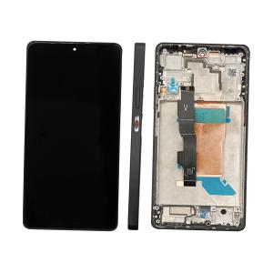DISPLAY LCD PER XIAOMI POCO F5 5G NERO CON FRAME 560001M16T00 - SERVICE PACK