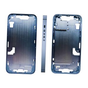 FRAME CENTRALE PER IPHONE 14 BLU CON TASTI &amp; SLOT SIM