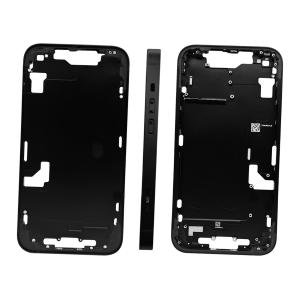 FRAME CENTRALE PER IPHONE 14 NERO CON TASTI &amp; SLOT SIM