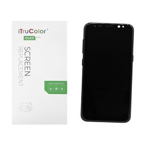 DISPLAY LCD PER SAMSUNG G950F S8 NERO CON FRAME (SOFT OLED iTruColor)