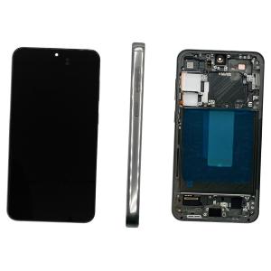 DISPLAY LCD PER SAMSUNG S916B S23 PLUS VERDE CON FRAME (SOFT OLED iTruColor)