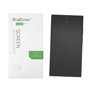 DISPLAY LCD PER SAMSUNG S918B S23 ULTRA 5G NERO CON FRAME (SOFT OLED iTruColor)