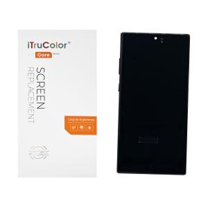 DISPLAY LCD PER SAMSUNG N975F N976B NOTE 10 PLUS NERO CON FRAME (SOFT OLED iTruColor)
