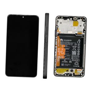 DISPLAY LCD PER HUAWEI NOVA Y90 NERO / MIDNIGHT BLACK CON FRAME 02355ARF - SERVICE PACK